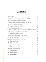 The Essence of Tajweed The Fundamentals of the Recitation of Imam Hafs