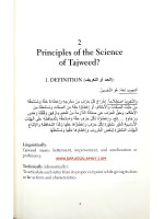 The Essence of Tajweed The Fundamentals of the Recitation of Imam Hafs
