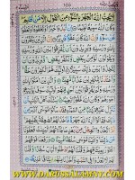 Tajweed Quran Color-coded, Arabic in Persian Script (No English Translation)