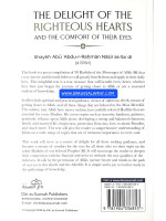The Delight of The Righteous Hearts And The Comfort of Their Eyes