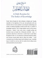 A Daily Routine for The Seeker of Knowledge